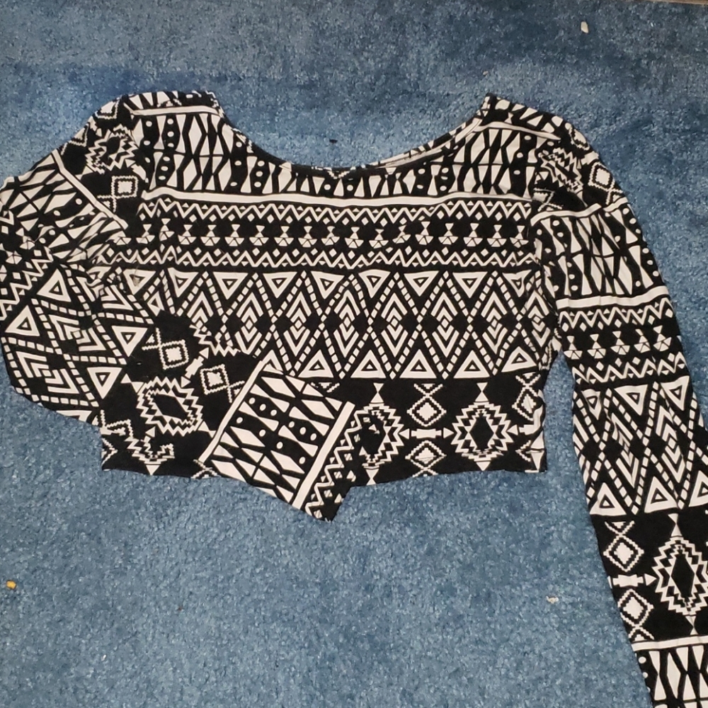 Aztec Crop top